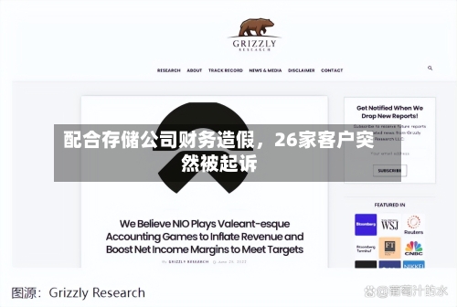 配合存储公司财务造假，26家客户突然被起诉-第3张图片