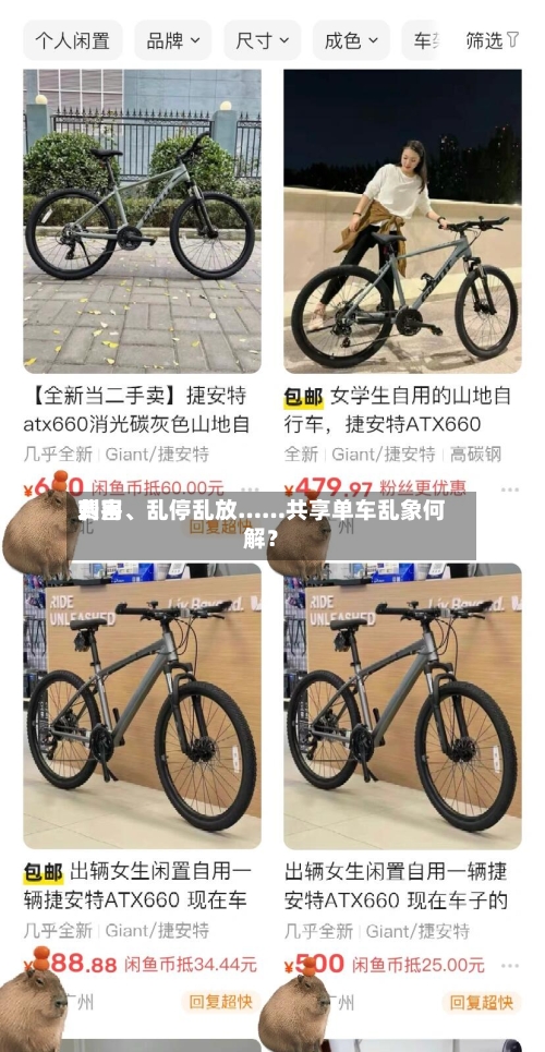 费用刺客、乱停乱放……共享单车乱象何解？-第3张图片