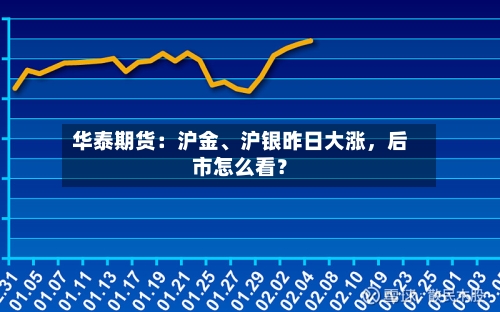 华泰期货:沪金、沪银昨日大涨,后市怎么看?